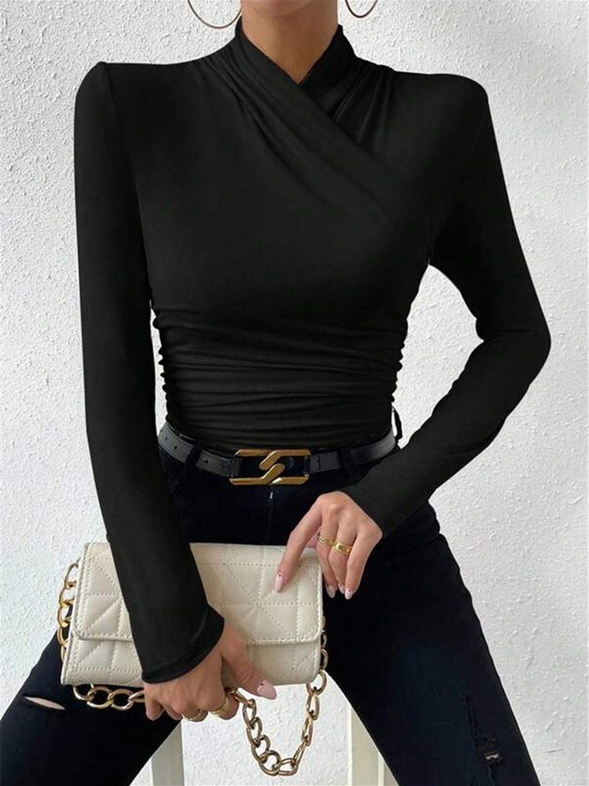 NOIR TWIST TOP
