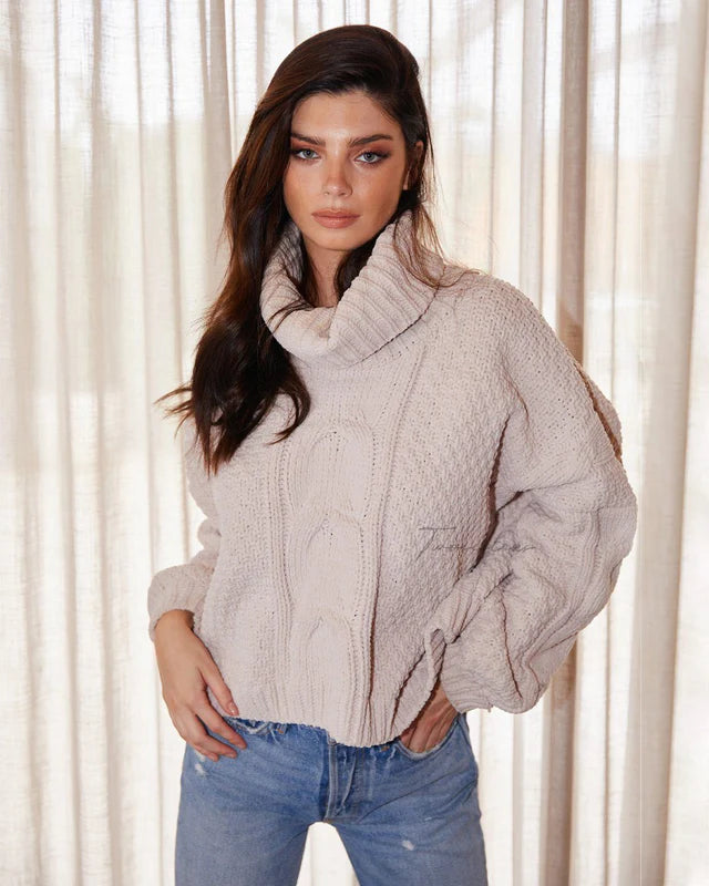 THE MELROSE KNIT TURTLENECK