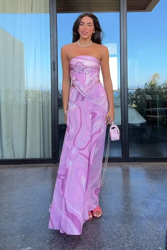 AURIELLE SATIN GOWN