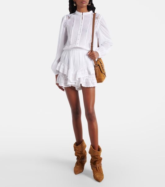 ALBIA LACE SKORT SET