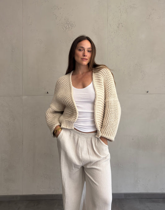 WOOLBERRY KNIT CARDIGAN