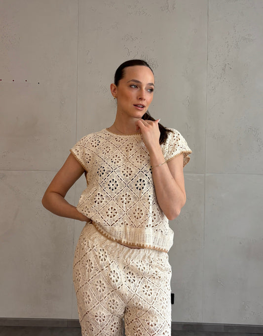 SOFT LACE MUSE TOP