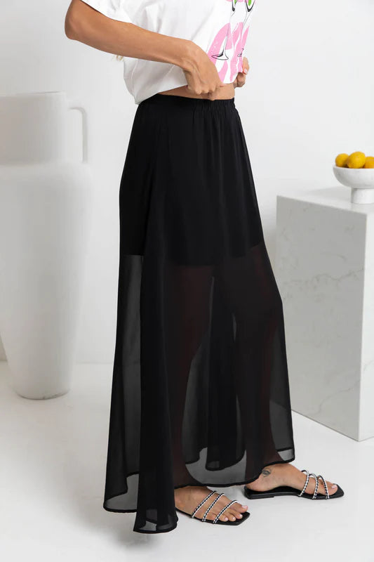NOIR FLOW SKIRT