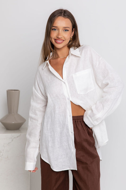 BYRON LINEN SHIRT