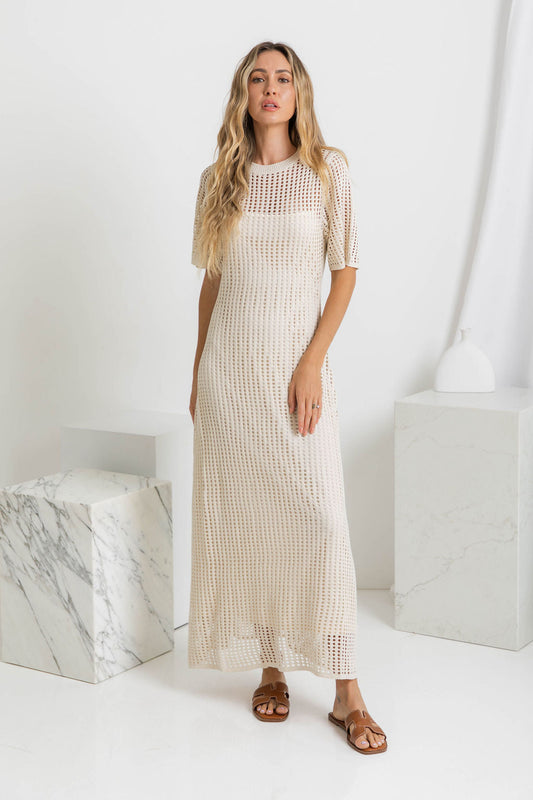 ISOLA CROCHET GOWN
