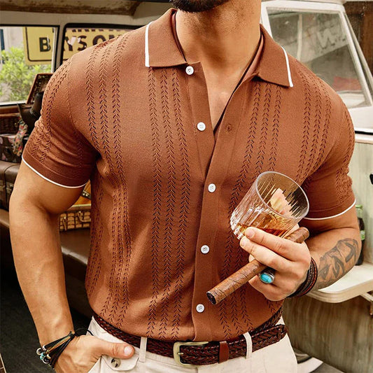 VINTAGE RIVIERA KNIT SHIRT