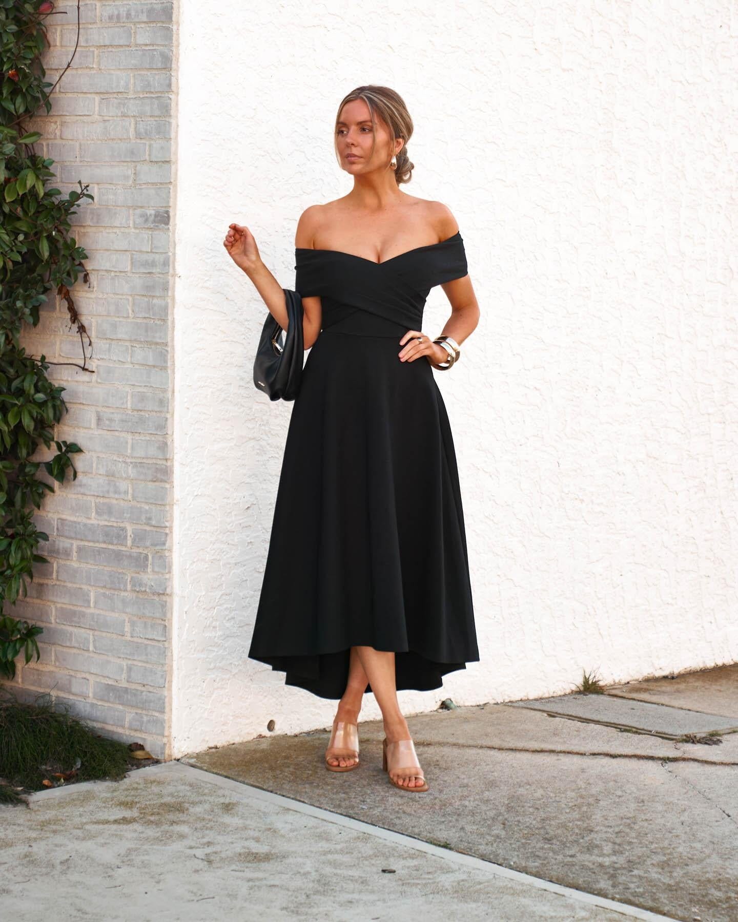 THE FLORENCE OFF-SHOULDER DRESS
