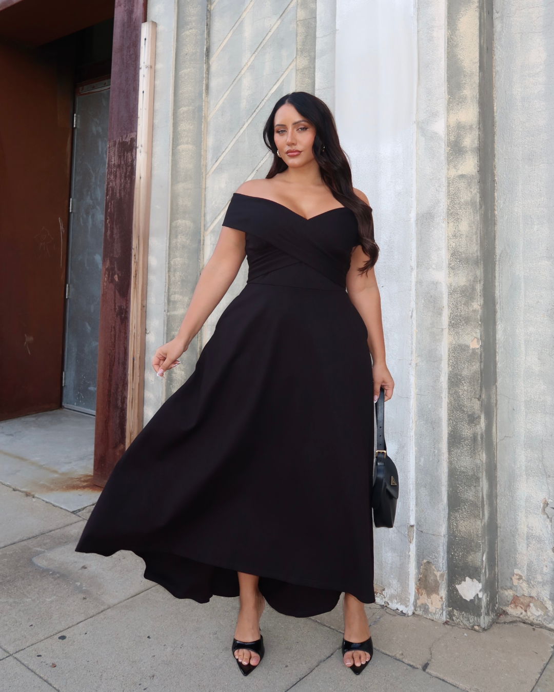 THE FLORENCE OFF-SHOULDER DRESS