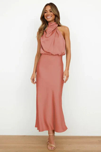 BELEZZA SATIN DRESS