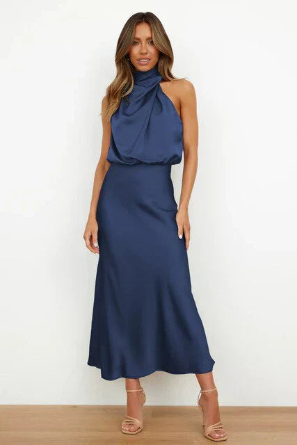 BELEZZA SATIN DRESS