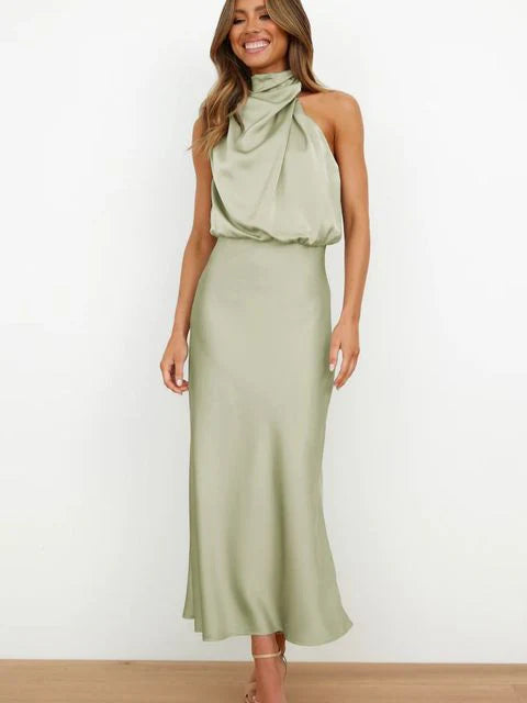 BELEZZA SATIN DRESS