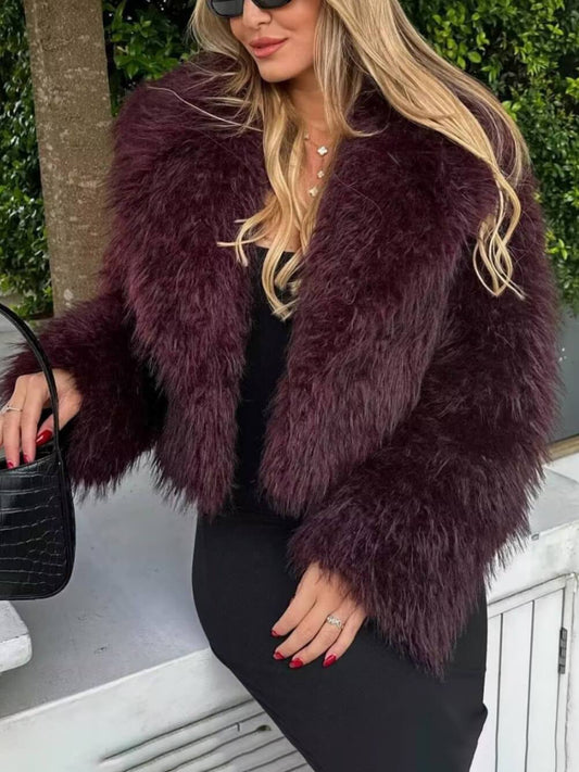 Versatile Street Fur Luxe Coat